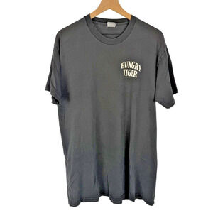 Hungry Tiger Blues Club T-Shirt Mens XL Black Manchester, CT Music Vintage‎ Rare